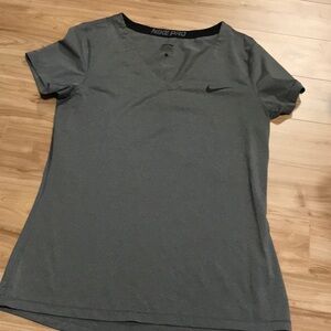 Nike Pro Dri Fit women’s short sleeve Training V-neck
